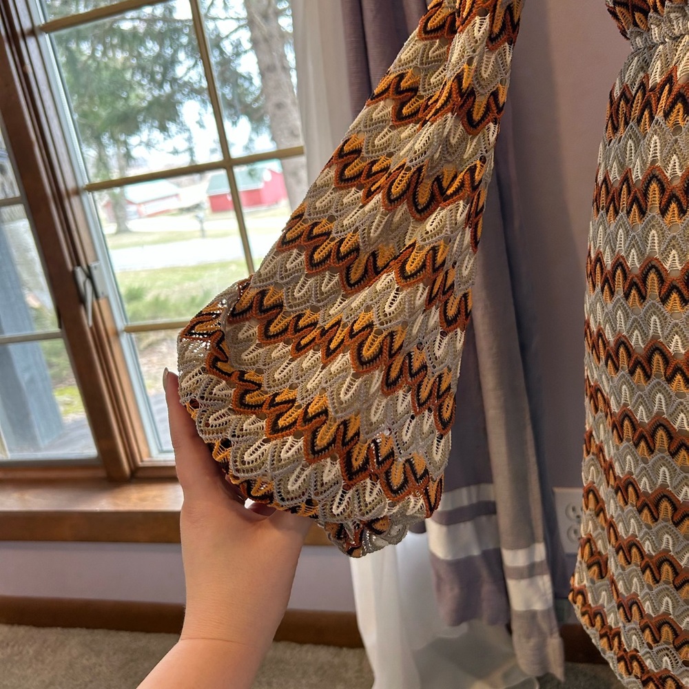 Judith March Multicolor Patterned Mini Dress - Picture 7 of 9
